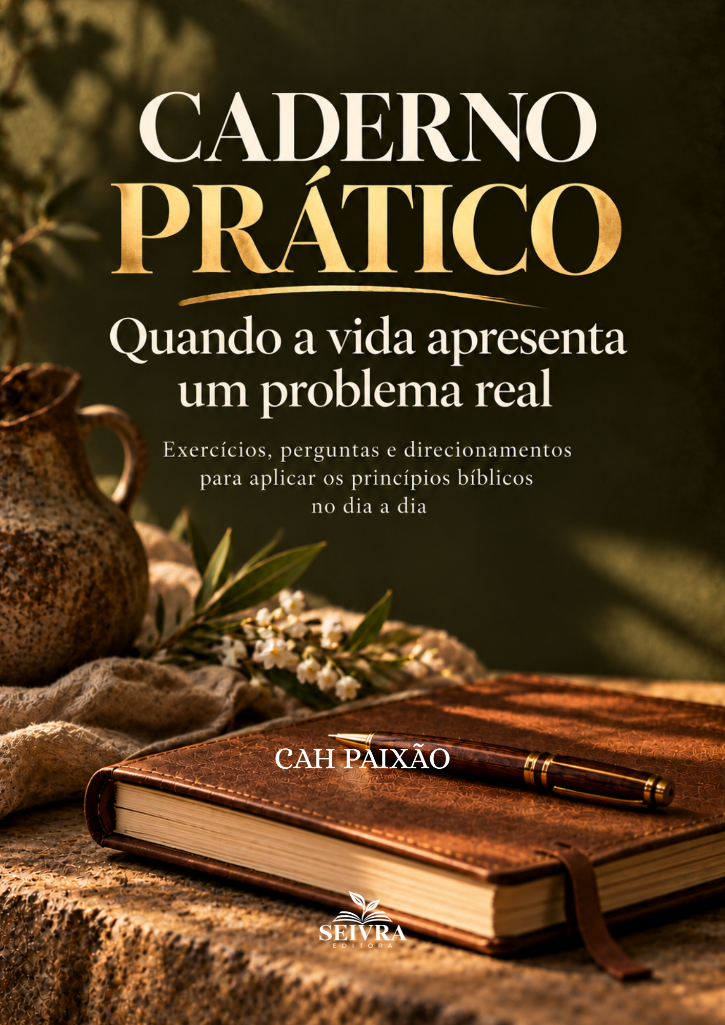 Capa original do Caderno Prático de CAH PAIXÃO, SEIVRA EDITORA